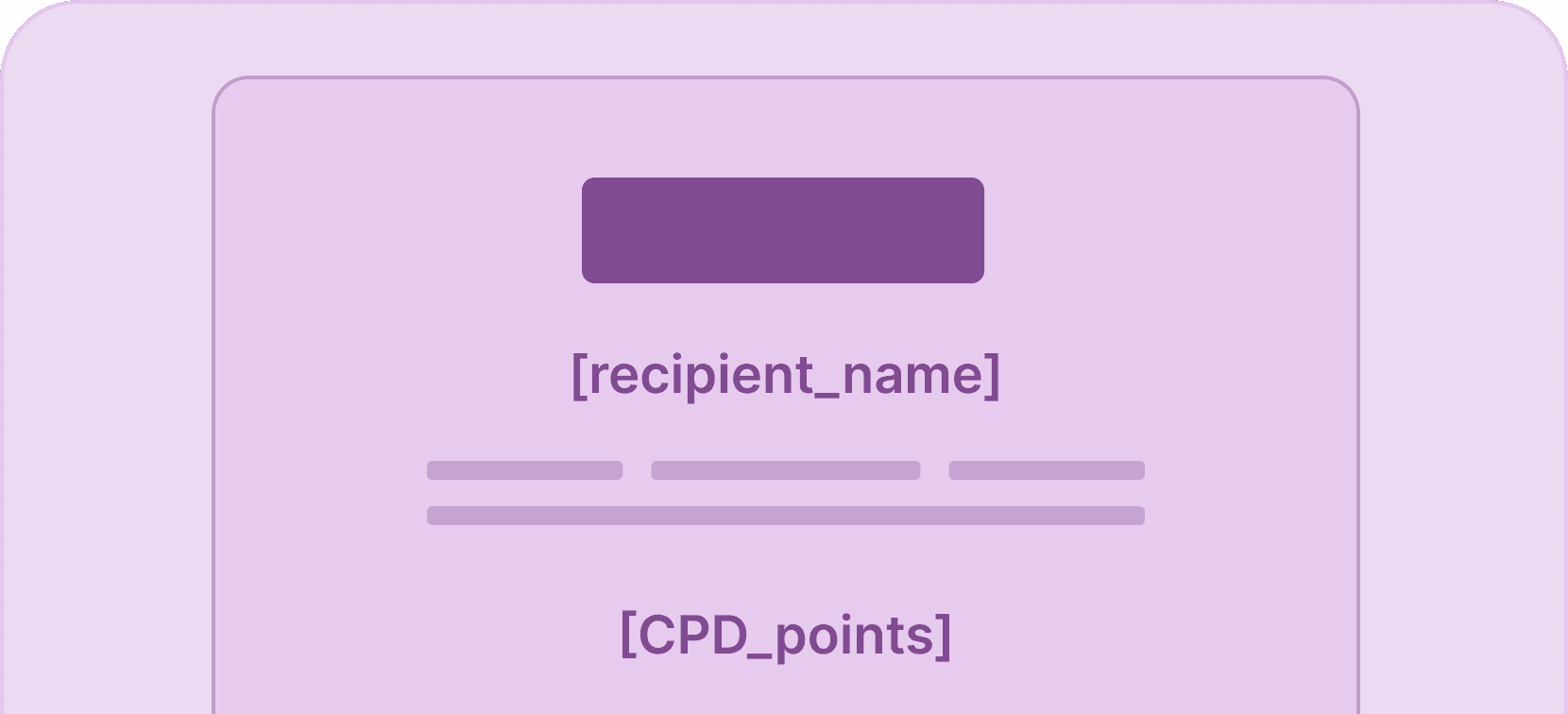 Add dynamic content emails - Certifier features Add dynamic content emails - Certifier features