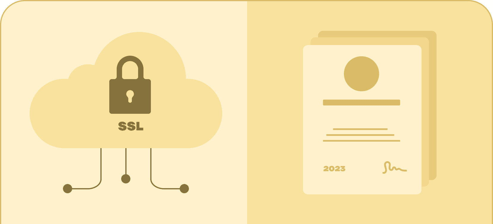 Secure data storage - Certifier features