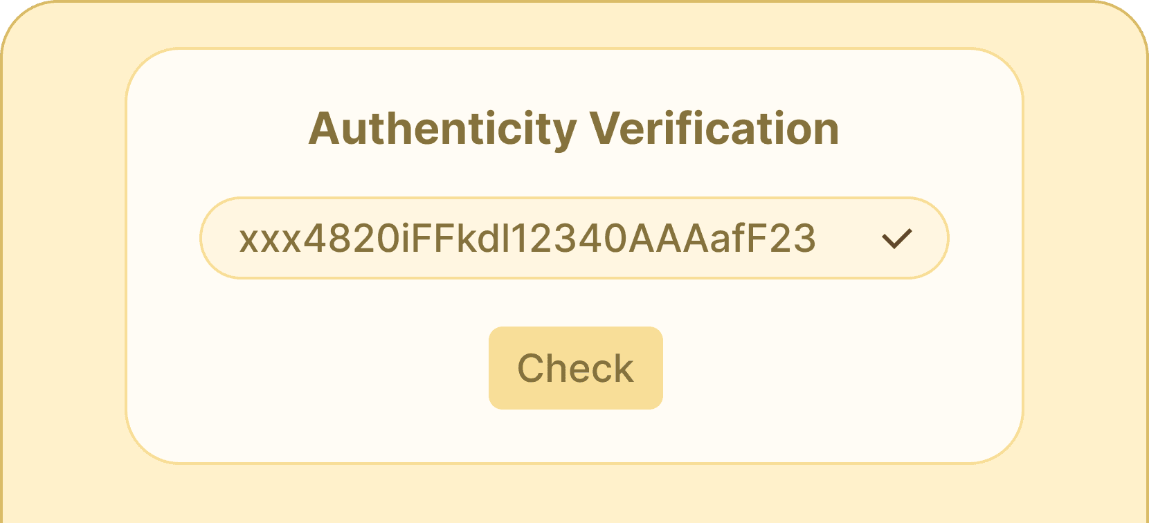 Uuid based verification - Certifier features Uuid based verification - Certifier features