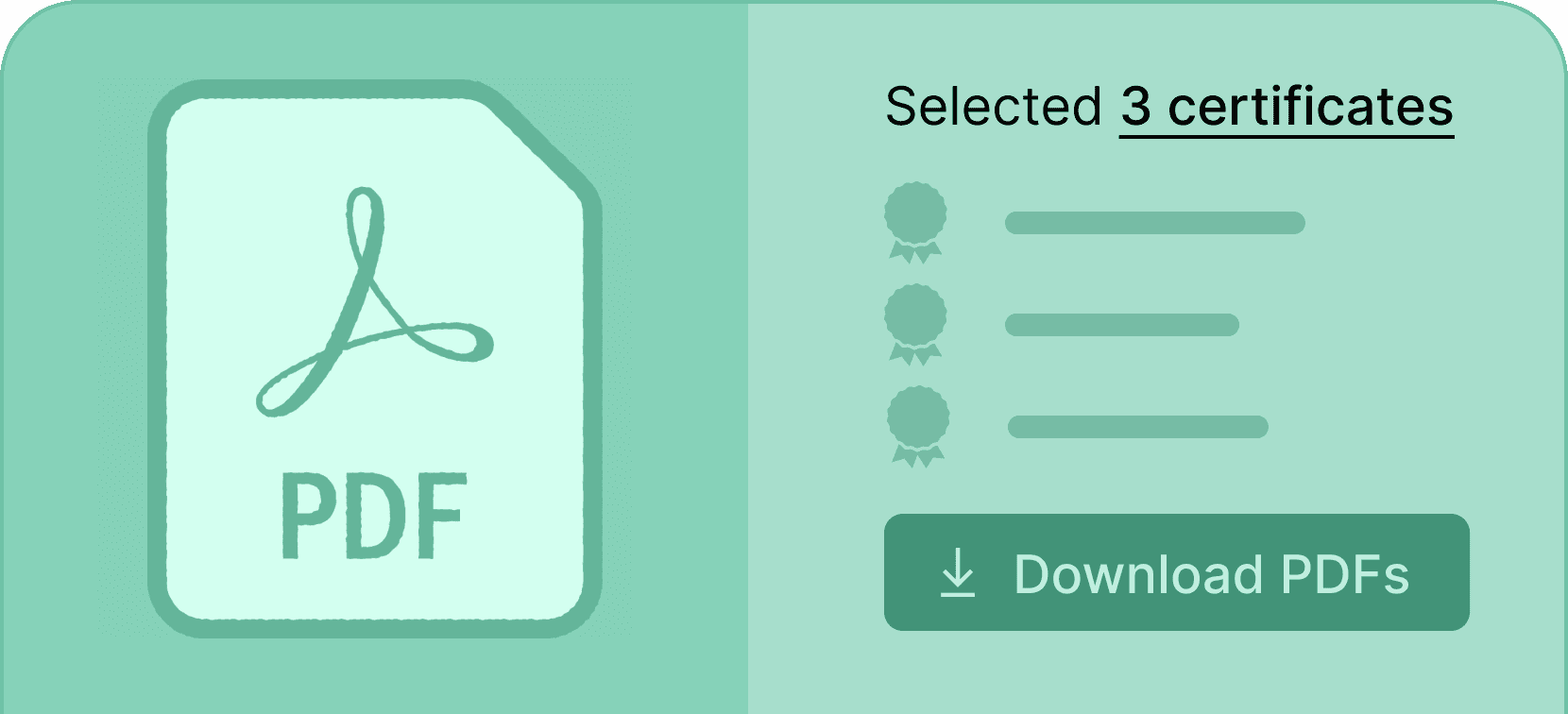 Download credential in pdf - Certifier features Download credential in pdf - Certifier features