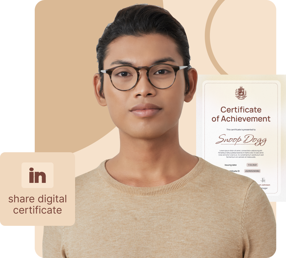 Give winners memorable digital certificates Give winners memorable digital certificates