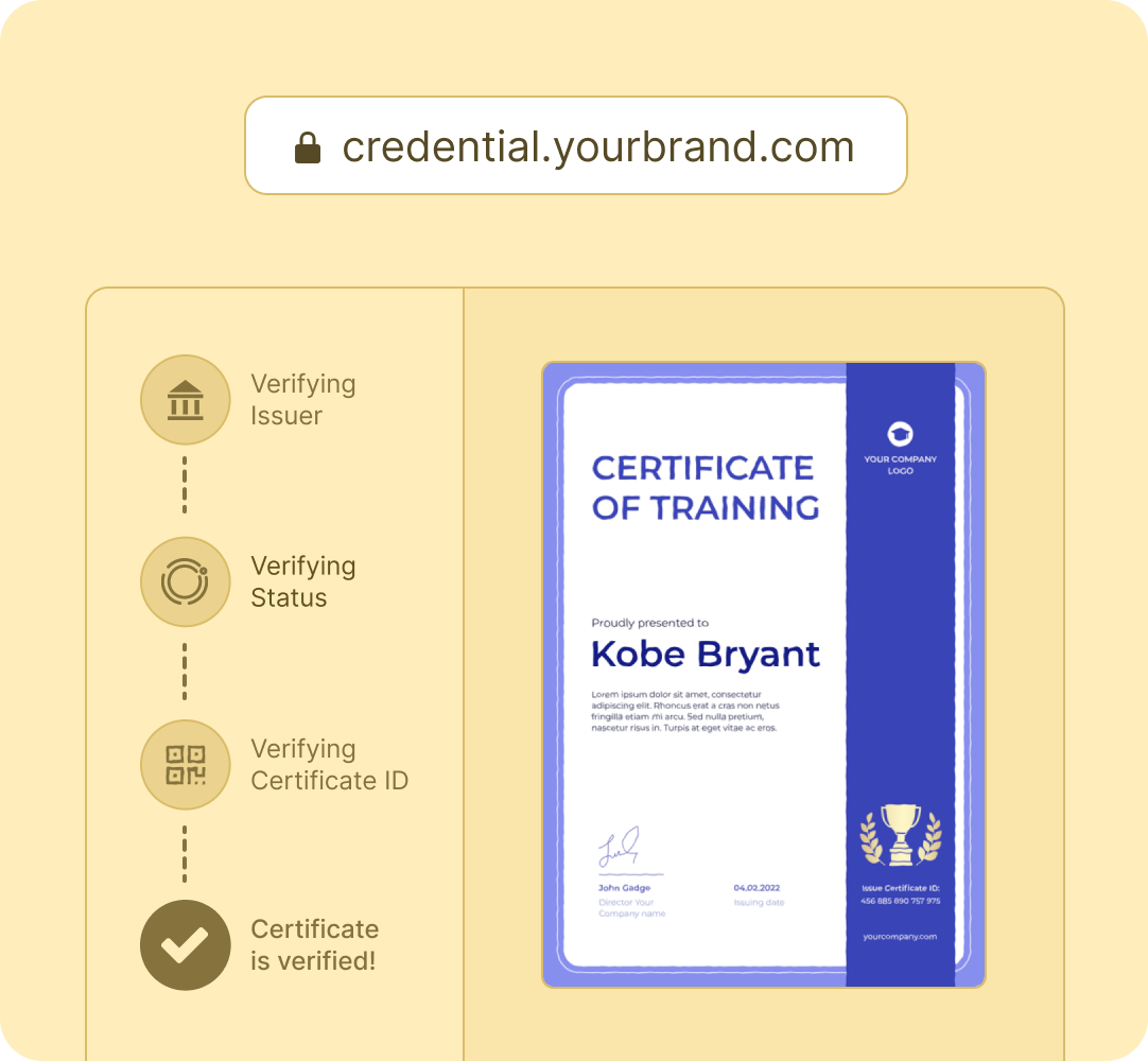 Issue secure credentials and prevent certificate fraud Issue secure credentials and prevent certificate fraud